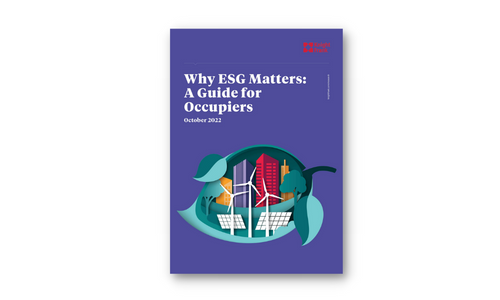 Why ESG Matters: A Guide for Occupiers - October 2022