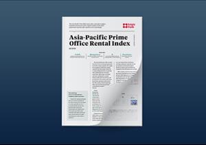 Asia Pacific Prime Office Rental IndexAsia Pacific Prime Office Rental Index - Q4 2021