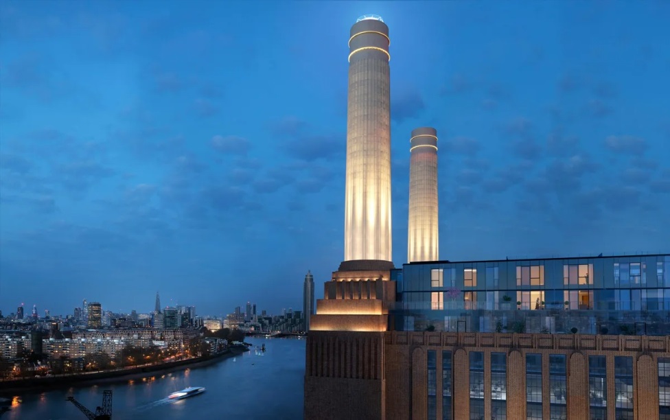Battersea Power Station reveals new image of Chimney Lift