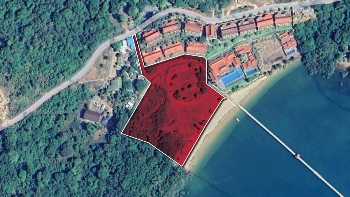 Beach Front Land Plot in Koh Chang For Sale