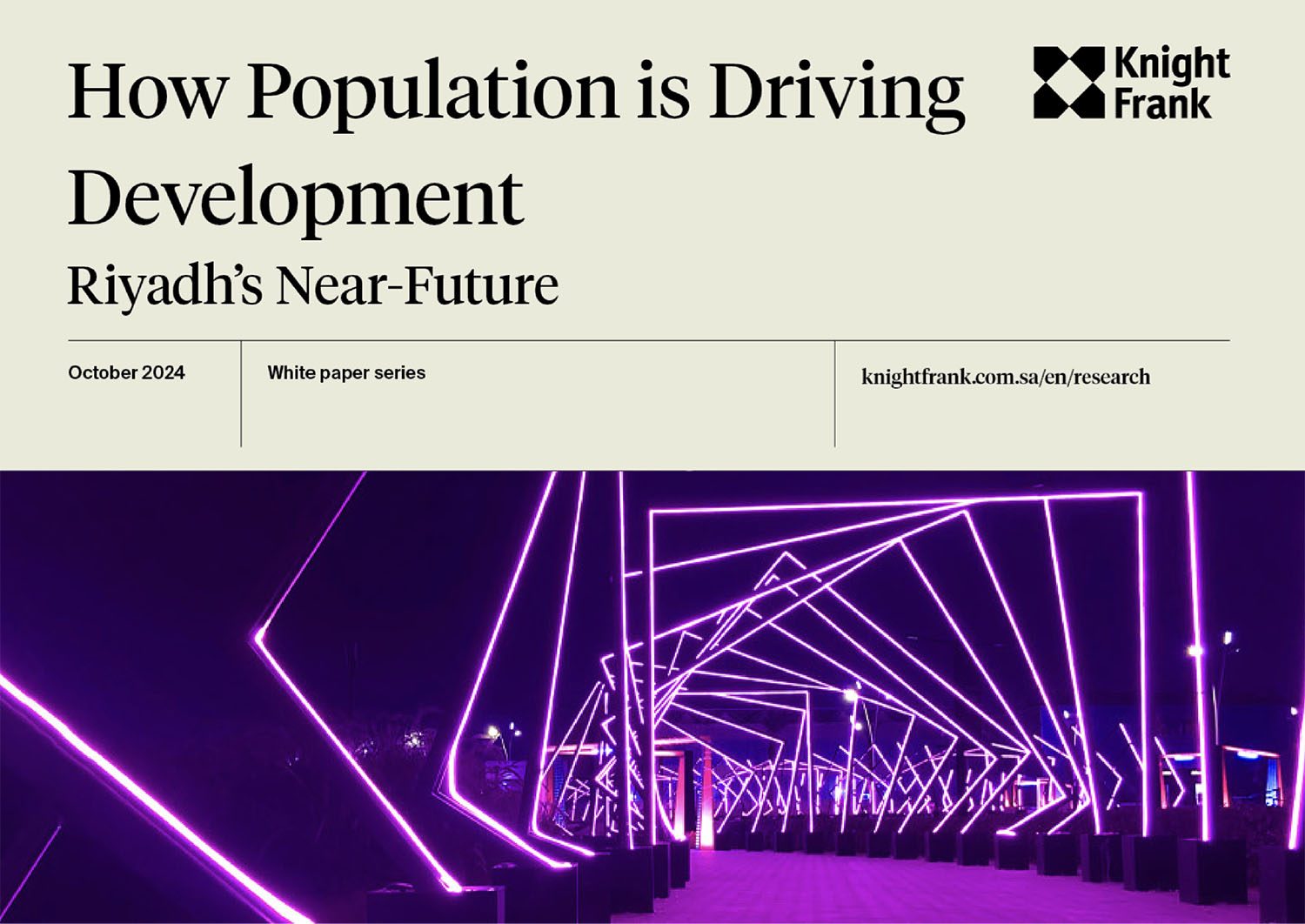 How Population is Driving Development - Riyadh's Near-Future