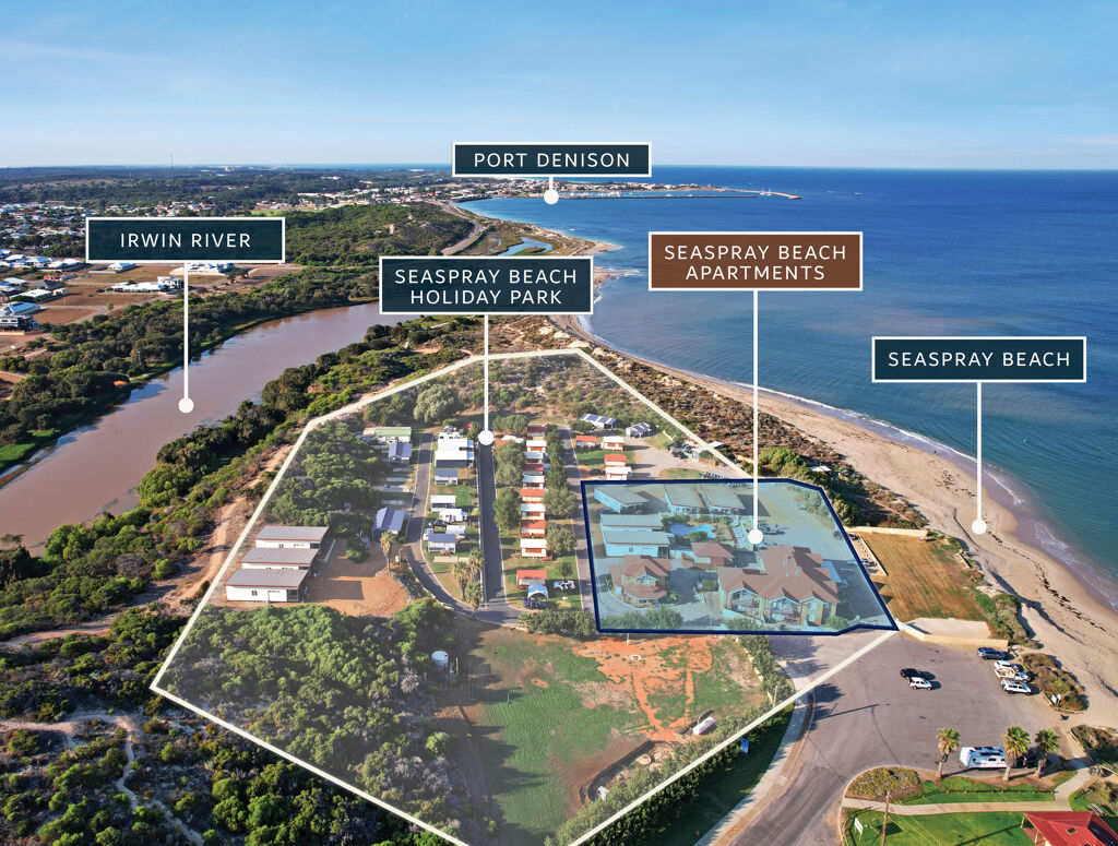 Image of Seaspray Beach Apartments, 81 Church Street, Dongara, WA 6525