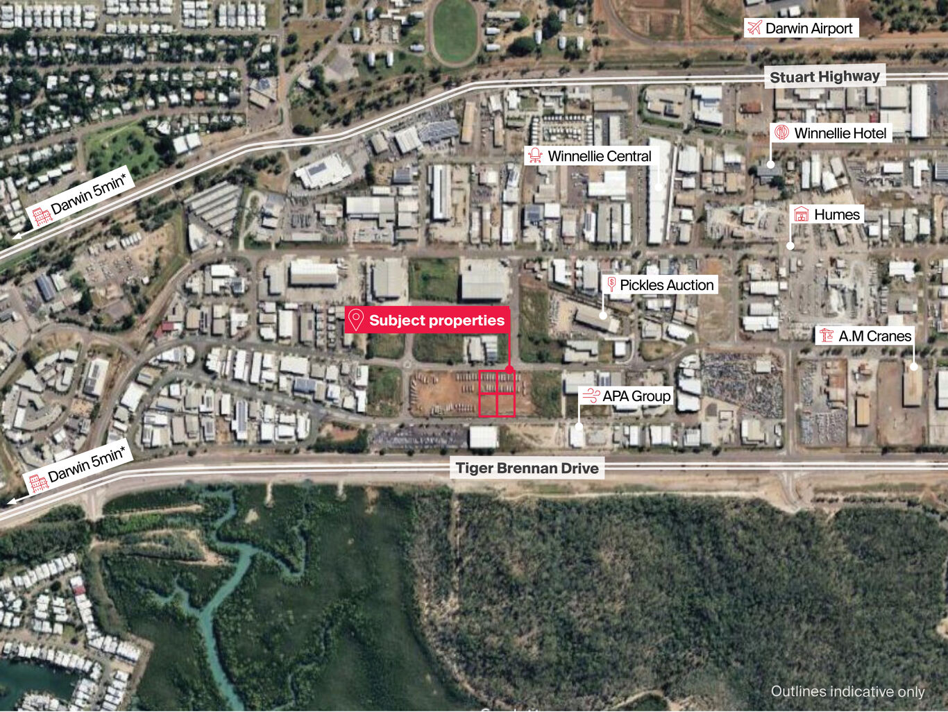 Image of Lot 5460/5461/5442/5443 Raphael and Benison Roads, Winnellie, NT 0820