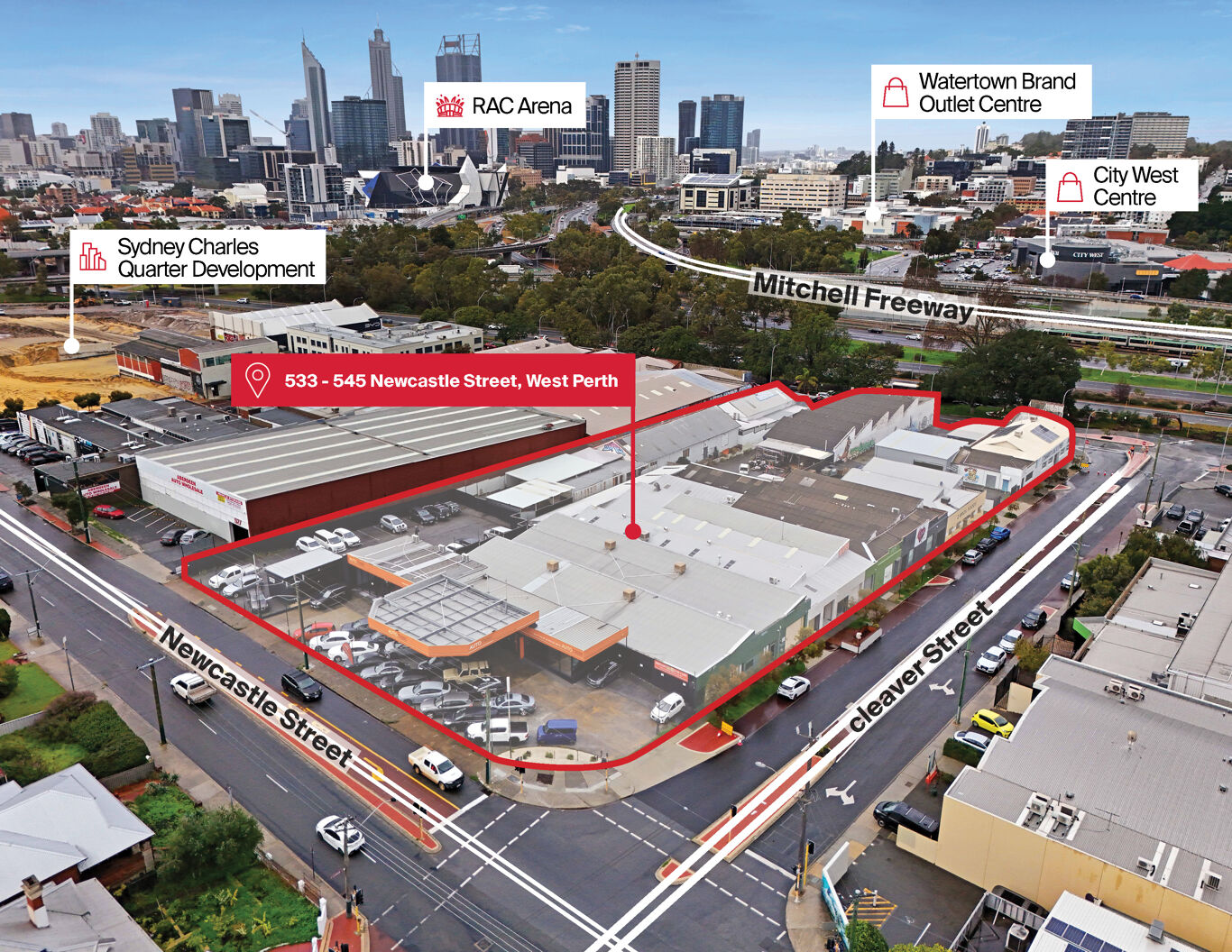 Image of 533-545 Newcastle Street, West Perth, WA 6005