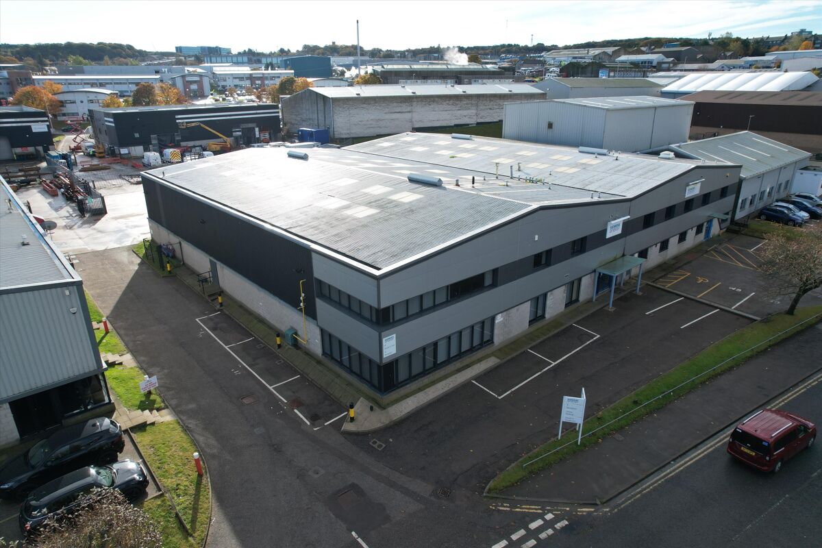 Detached industrial unit with cranes available in whole or part.