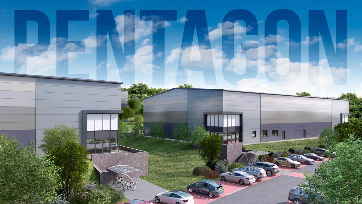 New build industrial units with secure yards