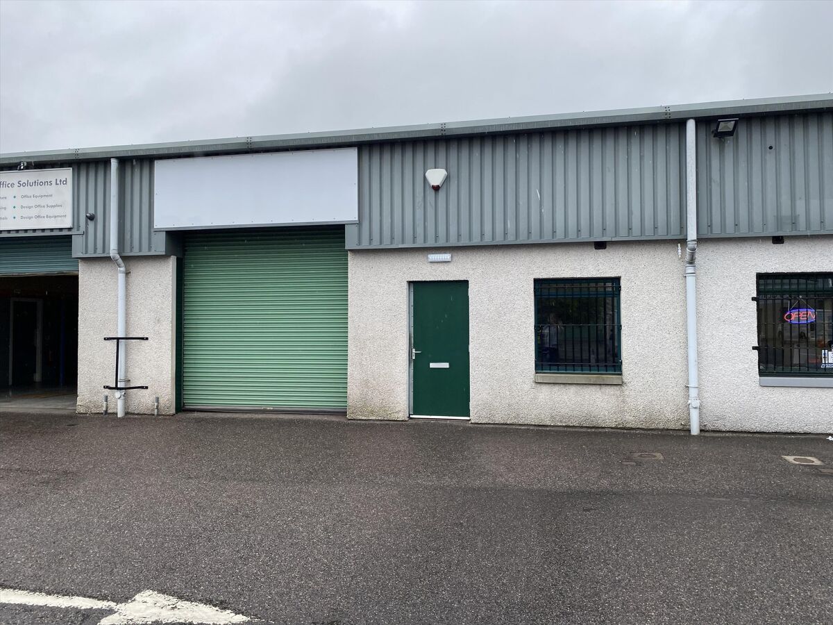 Terraced industrial unit