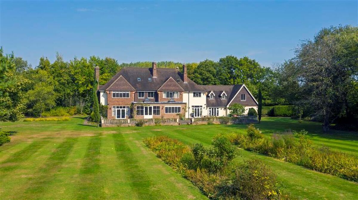 house for sale in Sandpit Hall Road, Chobham, Woking, Surrey, GU24