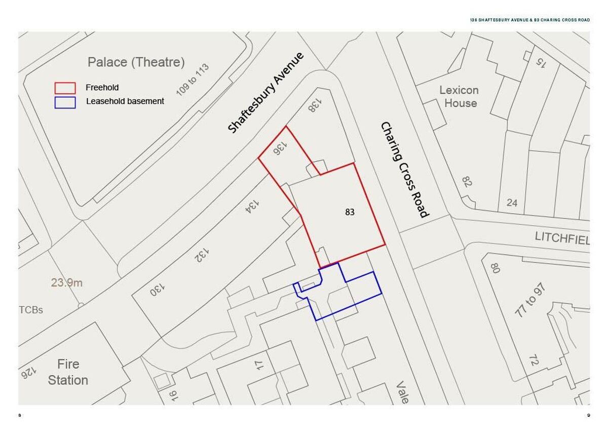 Mixed Use Property for sale in 136 Shaftesbury Avenue & 83 Charing