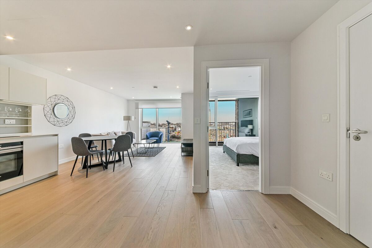 flat to rent in Fairwater House, Chelsea Creek, London, SW6