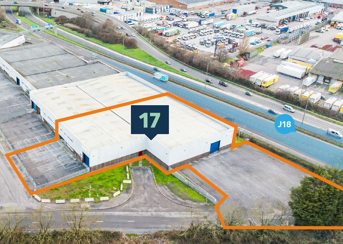 To Let - industrial/logistics warehouse unit with two secured yards. Currently undergoing extensive refurbishment.