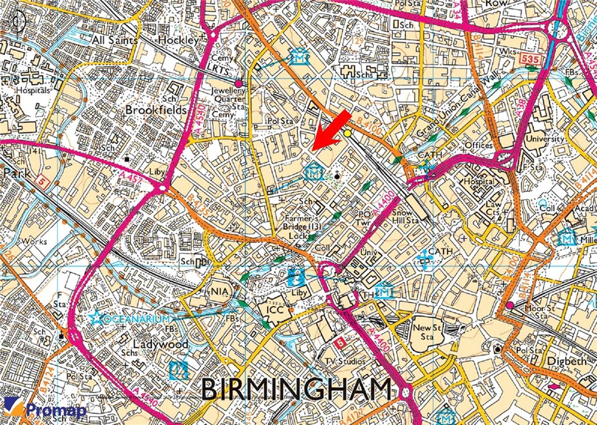 Brownfield Land for sale in 43 49 Northwood Street, Birmingham, West Midlands, B3 BLA160002