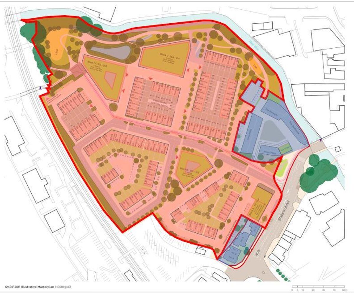 Land for sale in Stallard Street, Trowbridge, Wiltshire, BA14