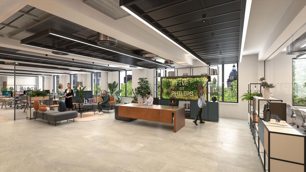 Office to rent in 5 St Philips Place, Birmingham, B3 BRC012350081 Knight Frank Office to rent in 5 St Philips Place, Birmingham, B3 BRC012350081 Knight Frank