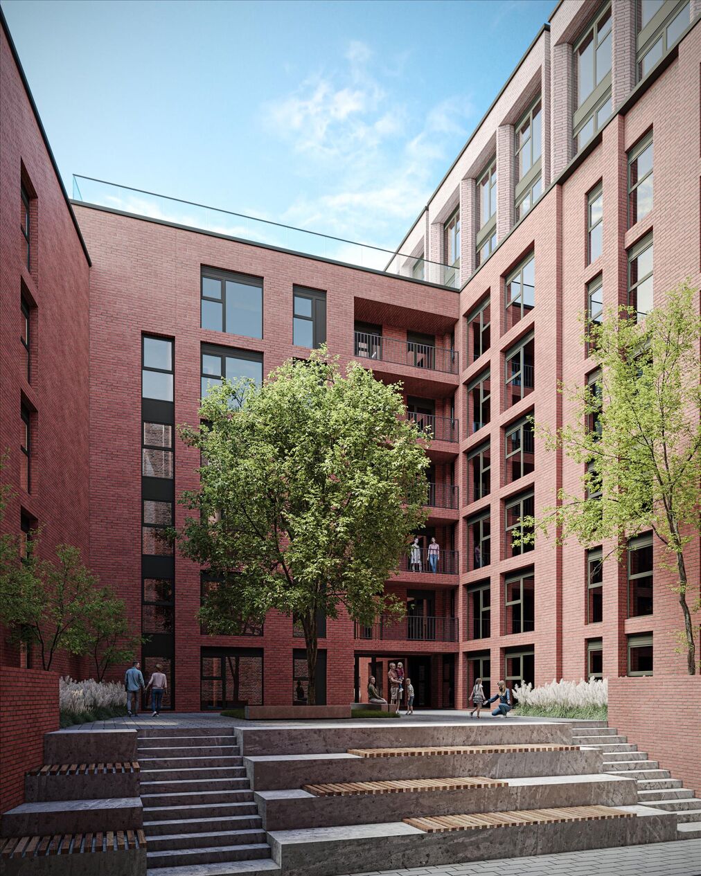 Image of Two-Bedroom Apartment For-Sale | Chapmans Yard, Upper Gough Street, Birmingham, B1 1QD