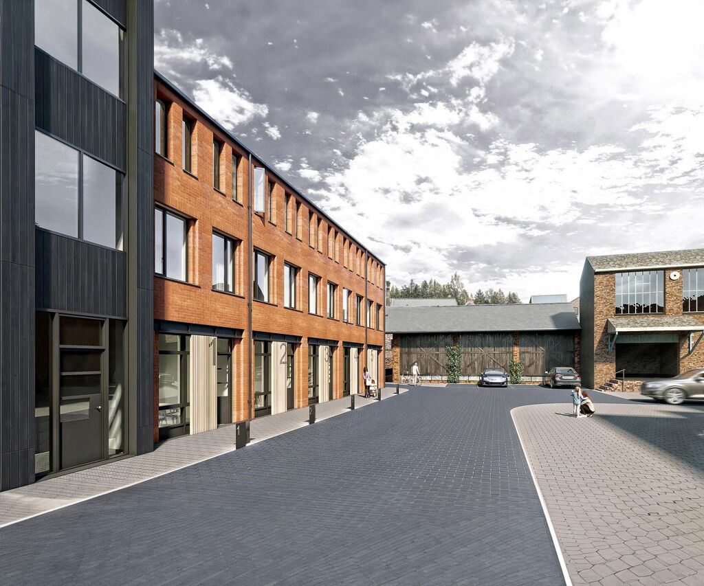 Image of Three-Bedroom Townhouse For-Sale | Sapcote Yard, 87 Camden Street, Birmingham, B1 3D