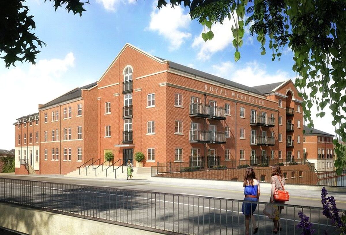 development for sale in The Waterside, Fonthill Court, Worcester