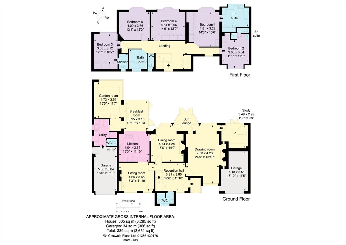 house for sale in Wyvern Road, Sutton Coldfield, Birmingham, B74 BRM012077540 Knight Frank