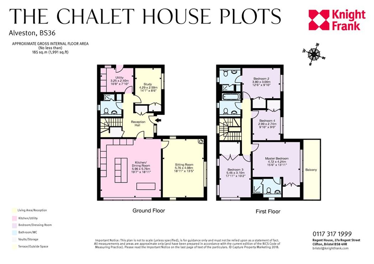 development plot for sale in Thornbury Hill, Alveston, Bristol, South