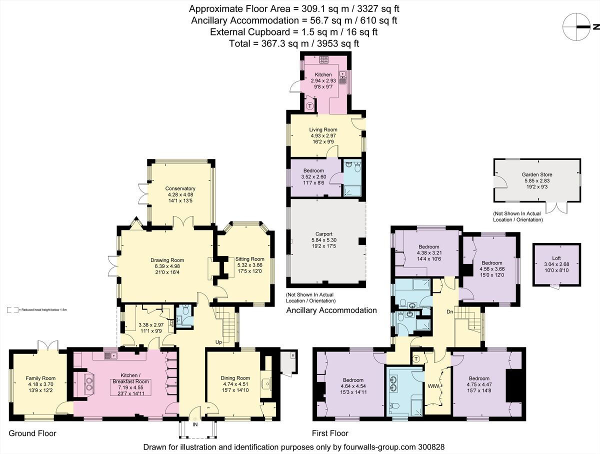 house for sale in Pot Lane, Old Basing, Basingstoke, Hampshire, RG24