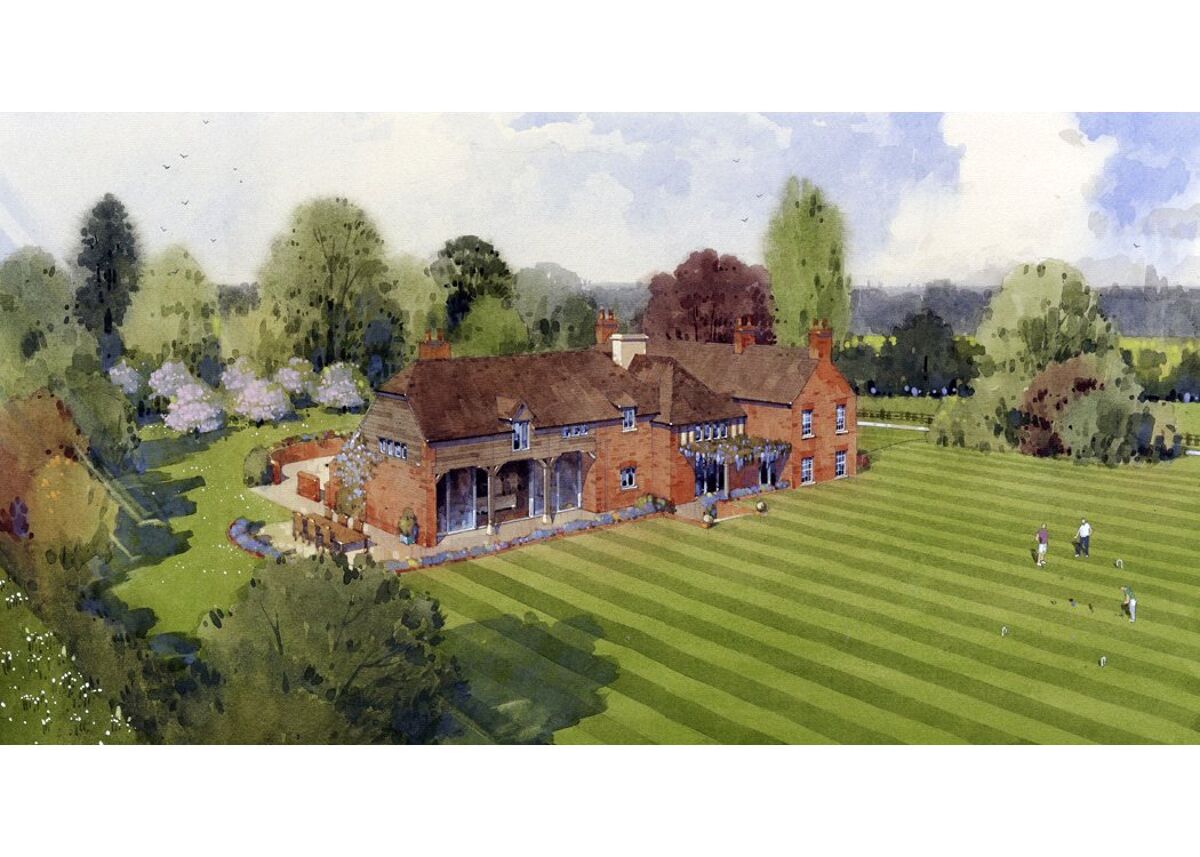 house for sale in Bramley Road, Silchester, Reading, Hampshire