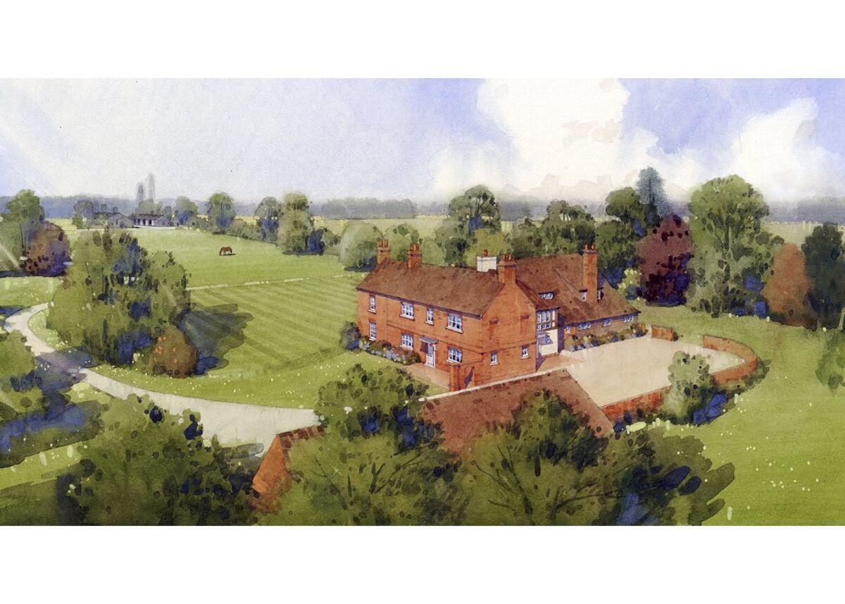 house for sale in Bramley Road, Silchester, Reading, Hampshire