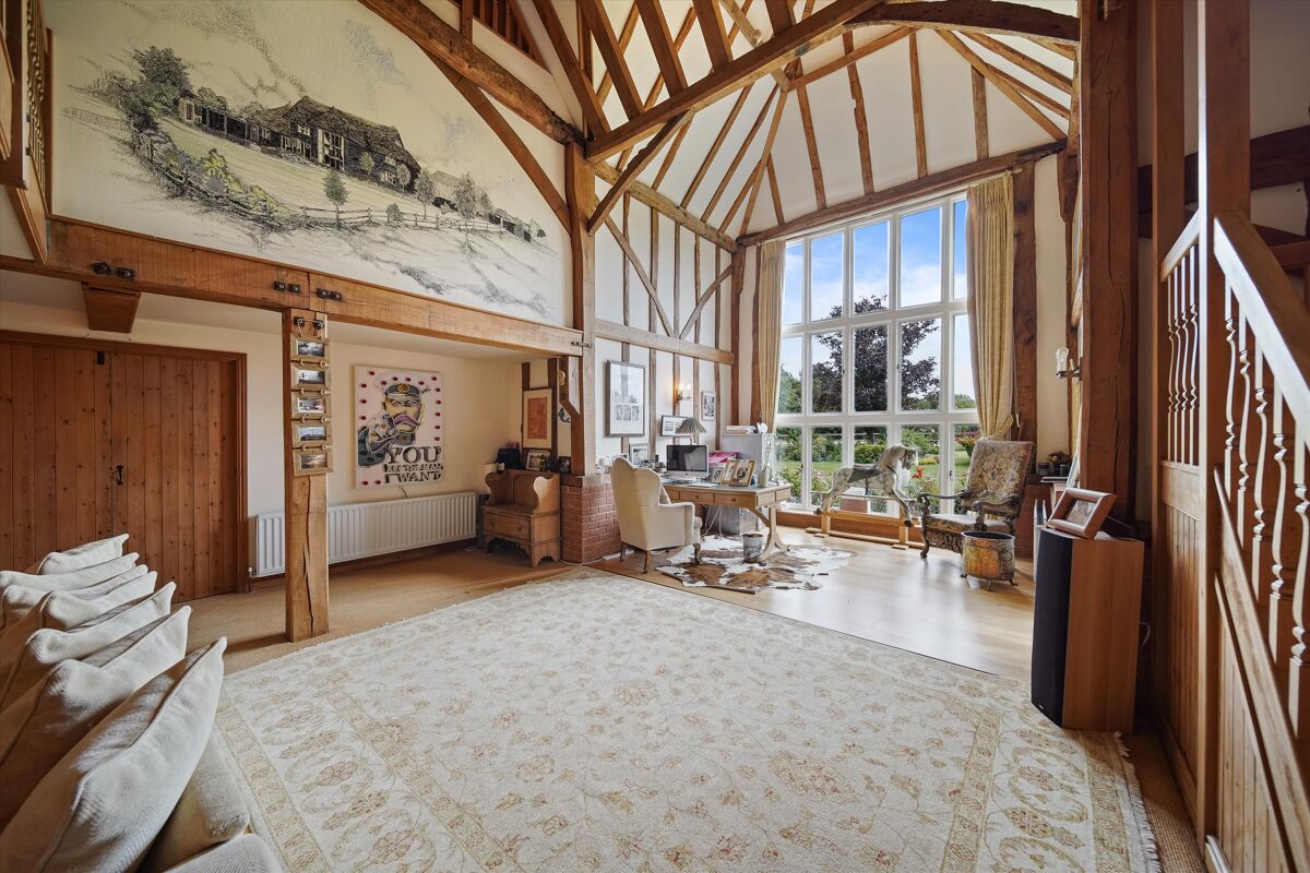 barn conversion for sale in Thaxted Road, Debden, Saffron Walden, Essex