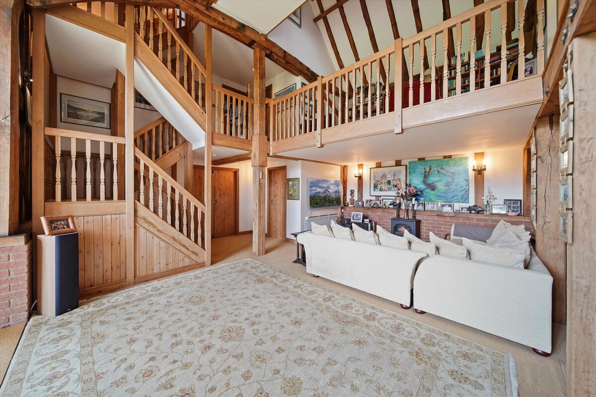 barn conversion for sale in Thaxted Road, Debden, Saffron Walden, Essex