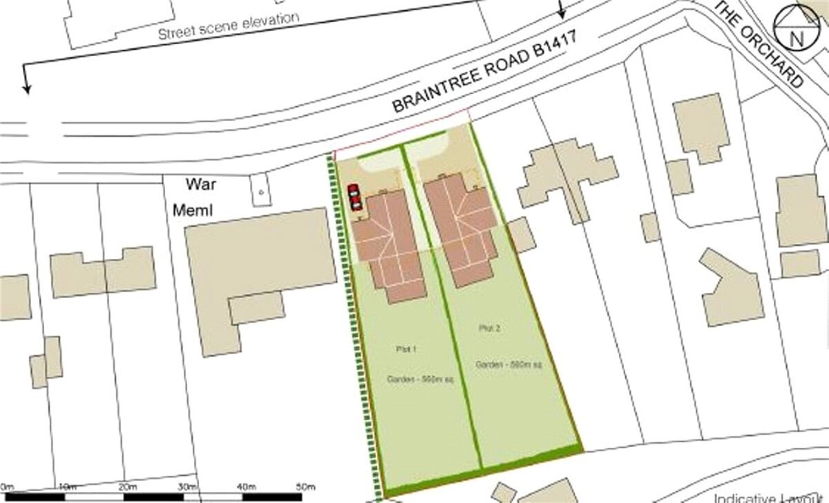 house for sale in Braintree Road, Felsted, Dunmow, Essex, CM6