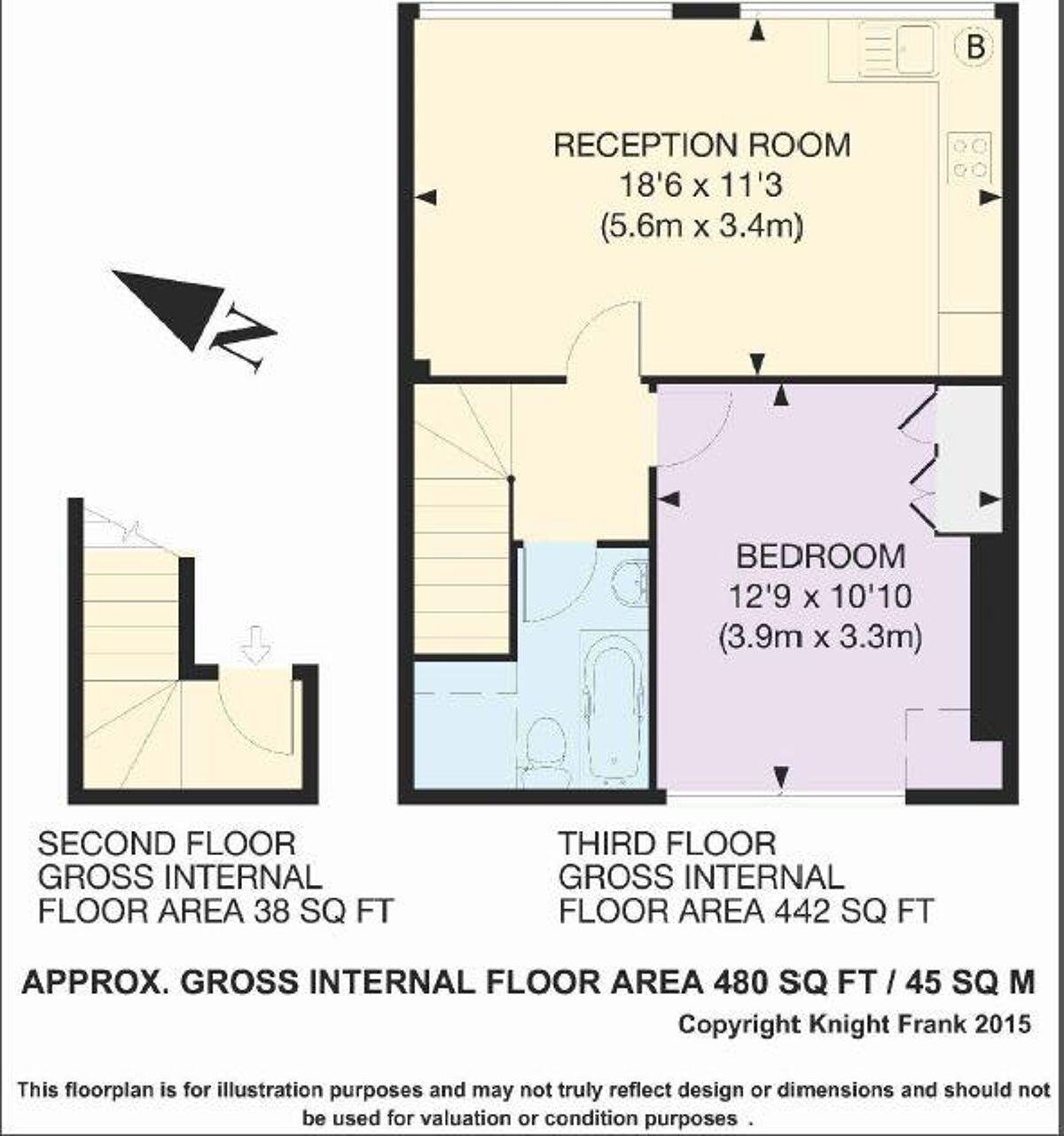 flat for sale in Primrose Gardens, Belsize Park, London, NW3 BSZ012228813 Knight Frank