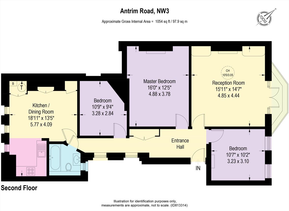 flat for sale in Antrim Mansions, Antrim Road, London, NW3 BSZ160239
