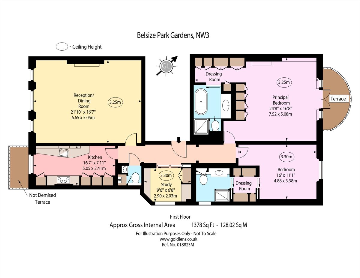 flat for sale in Belsize Park Gardens, London, NW3 BSZ180145 Knight