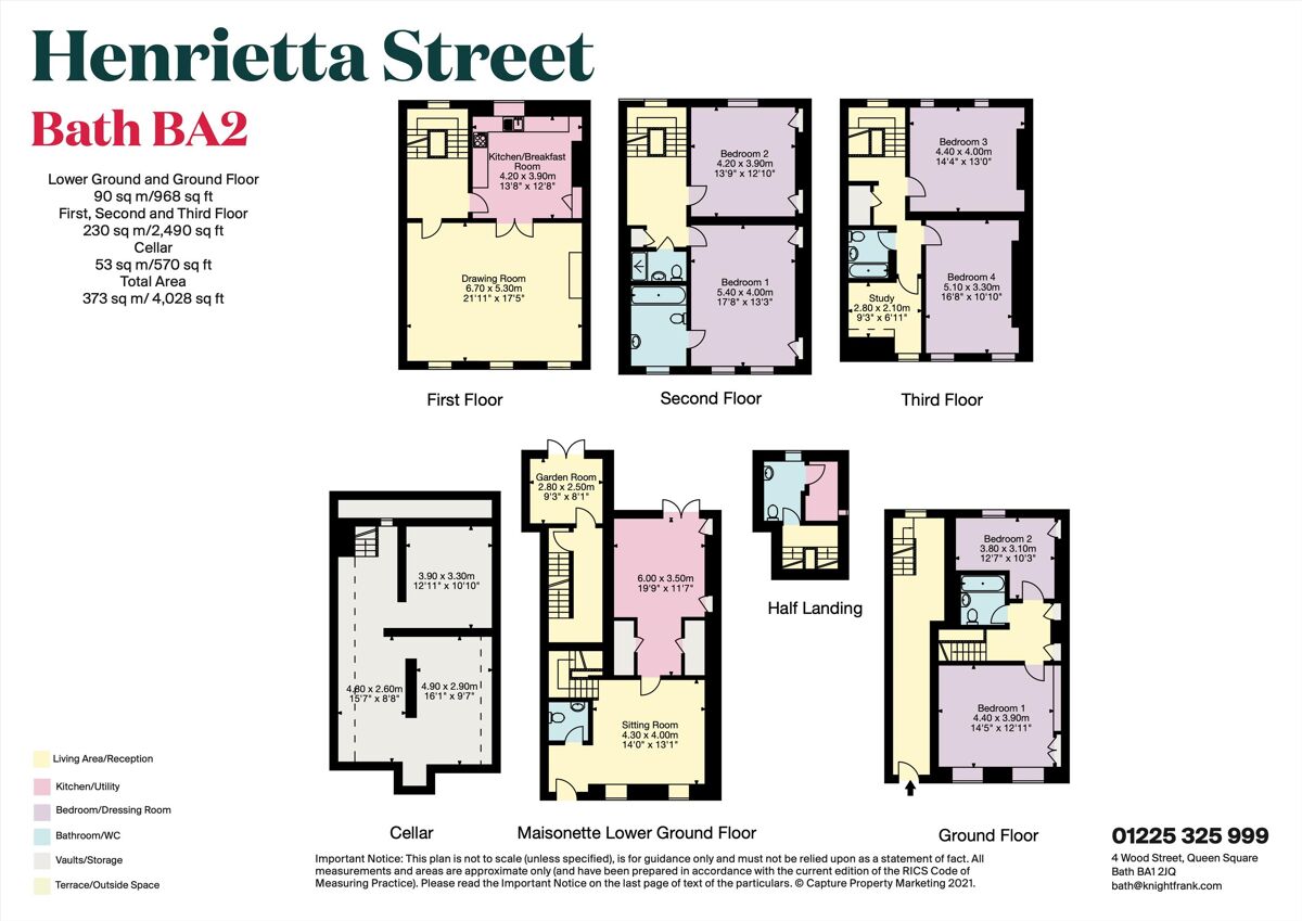 house for sale in Henrietta Street, Bath, Somerset, BA2 BTH012047939