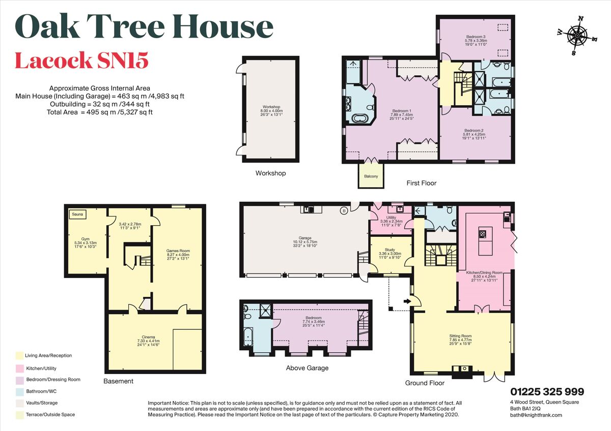 house for sale in Lacock, Chippenham, Wiltshire, SN15 BTH012084408 Knight Frank