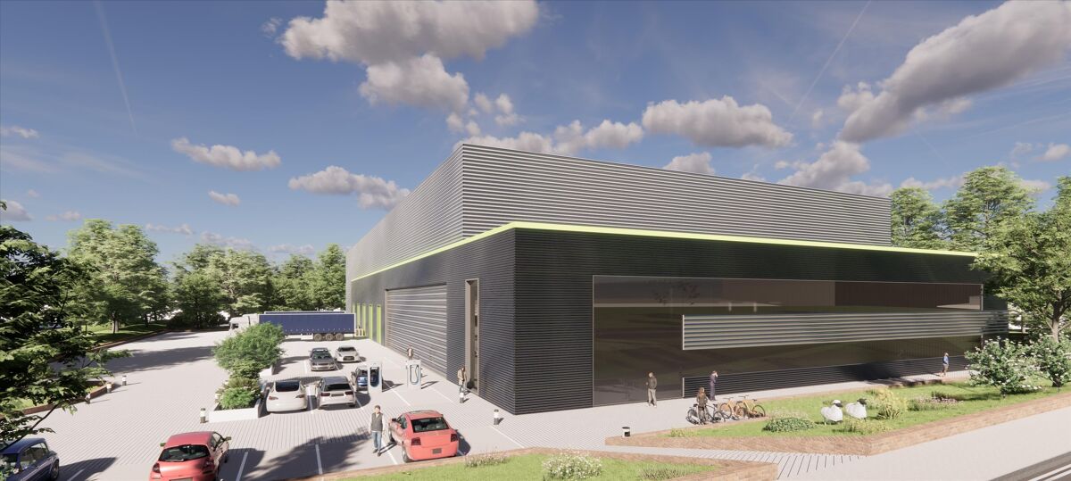 53,660 sq ft new build detached industrial / warehouse unit for rent in