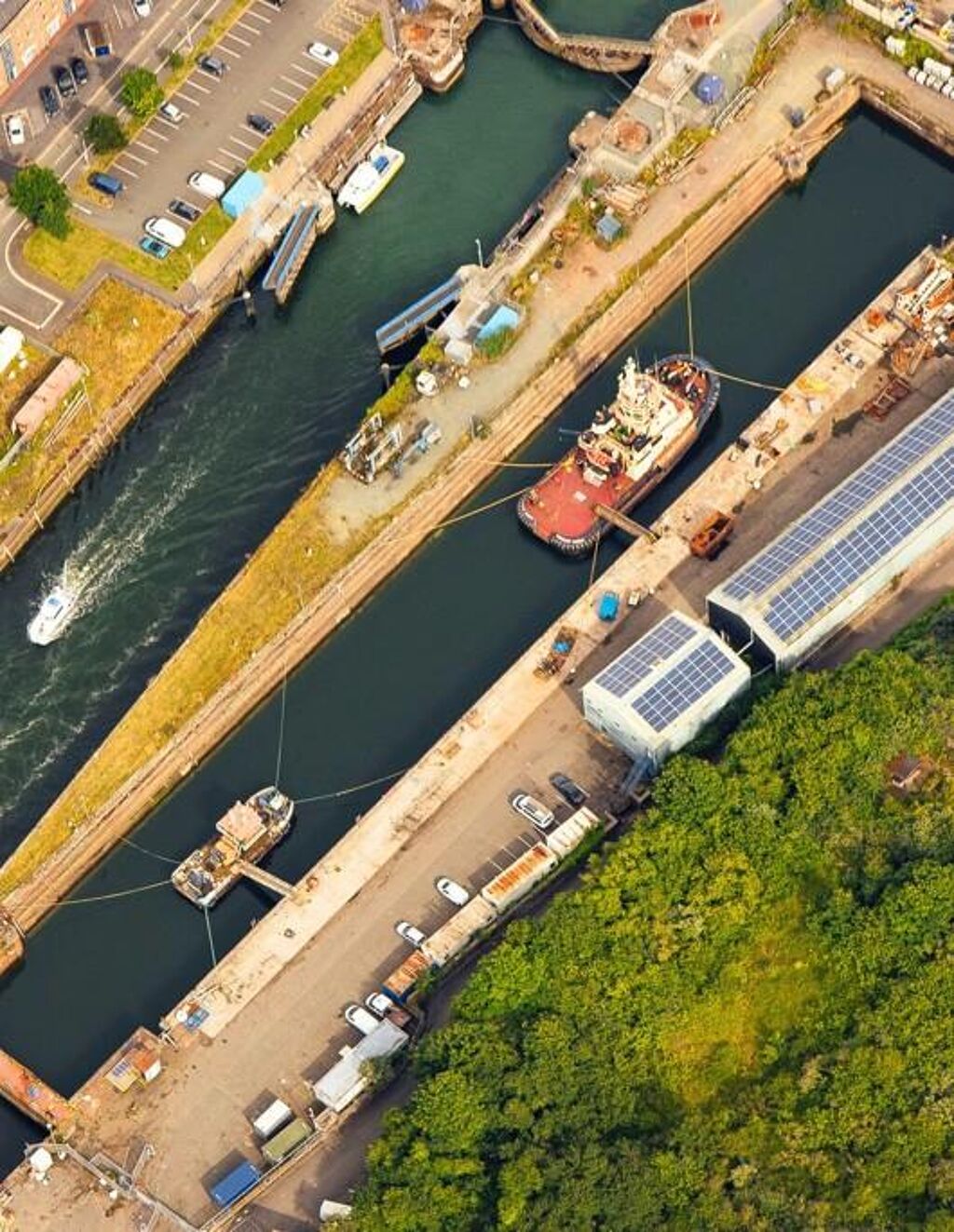 Image of Dry Dock, The Docks, Milford Haven, Pembrokeshire, SA73