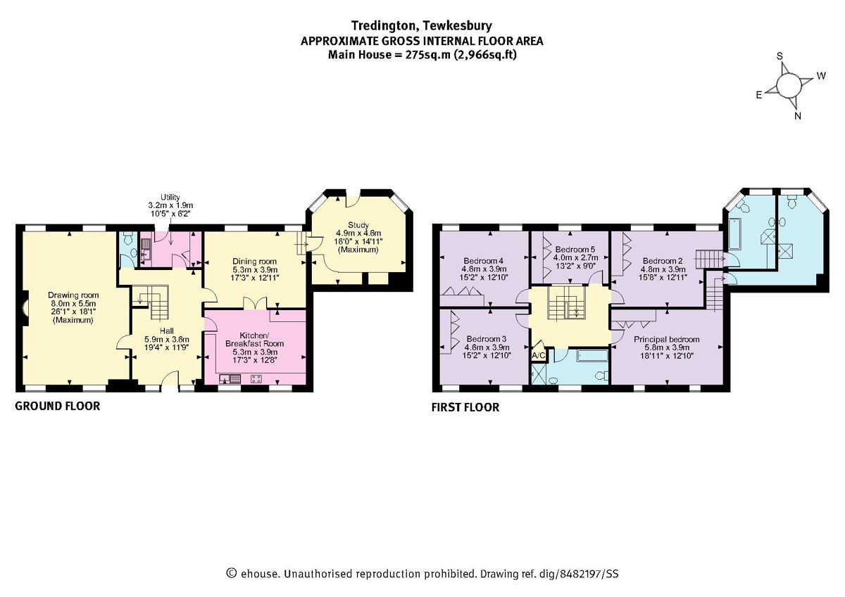 house for sale in Tredington, Tewkesbury, Gloucestershire, GL20 CHE012009832 Knight Frank