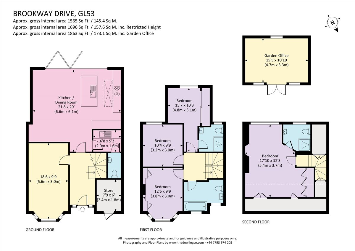 house for sale in Brookway Drive, Charlton Kings, Cheltenham