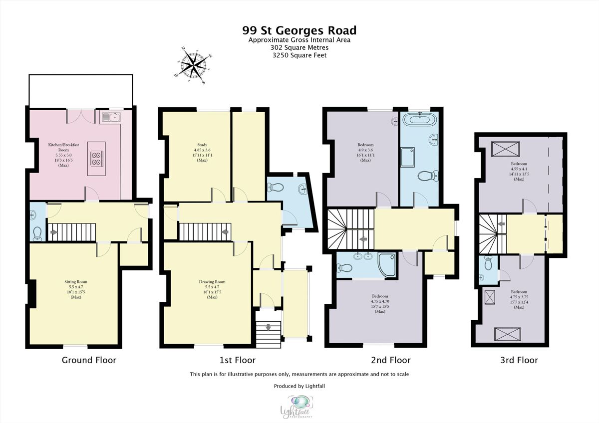 house for sale in St. Road, Cheltenham, Gloucestershire, GL50