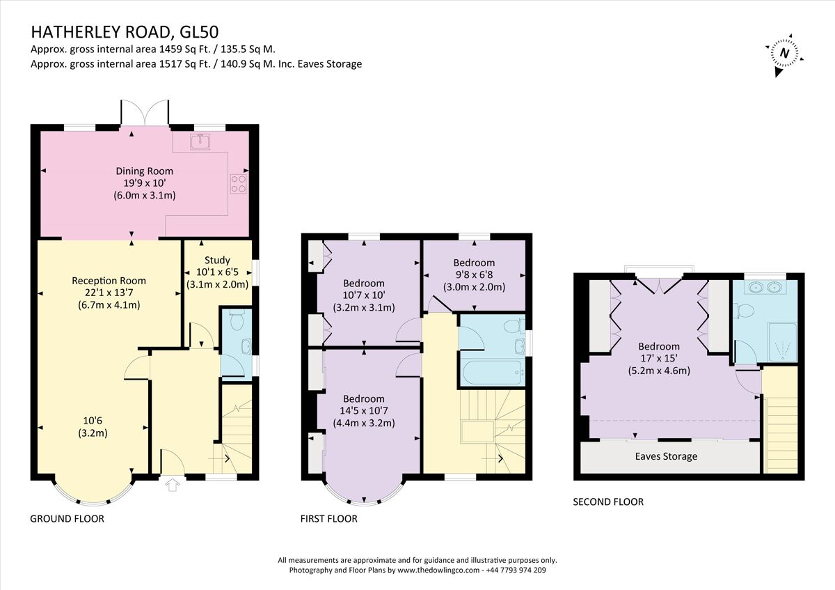 house for sale in Hatherley Road, Cheltenham, Gloucestershire, GL51