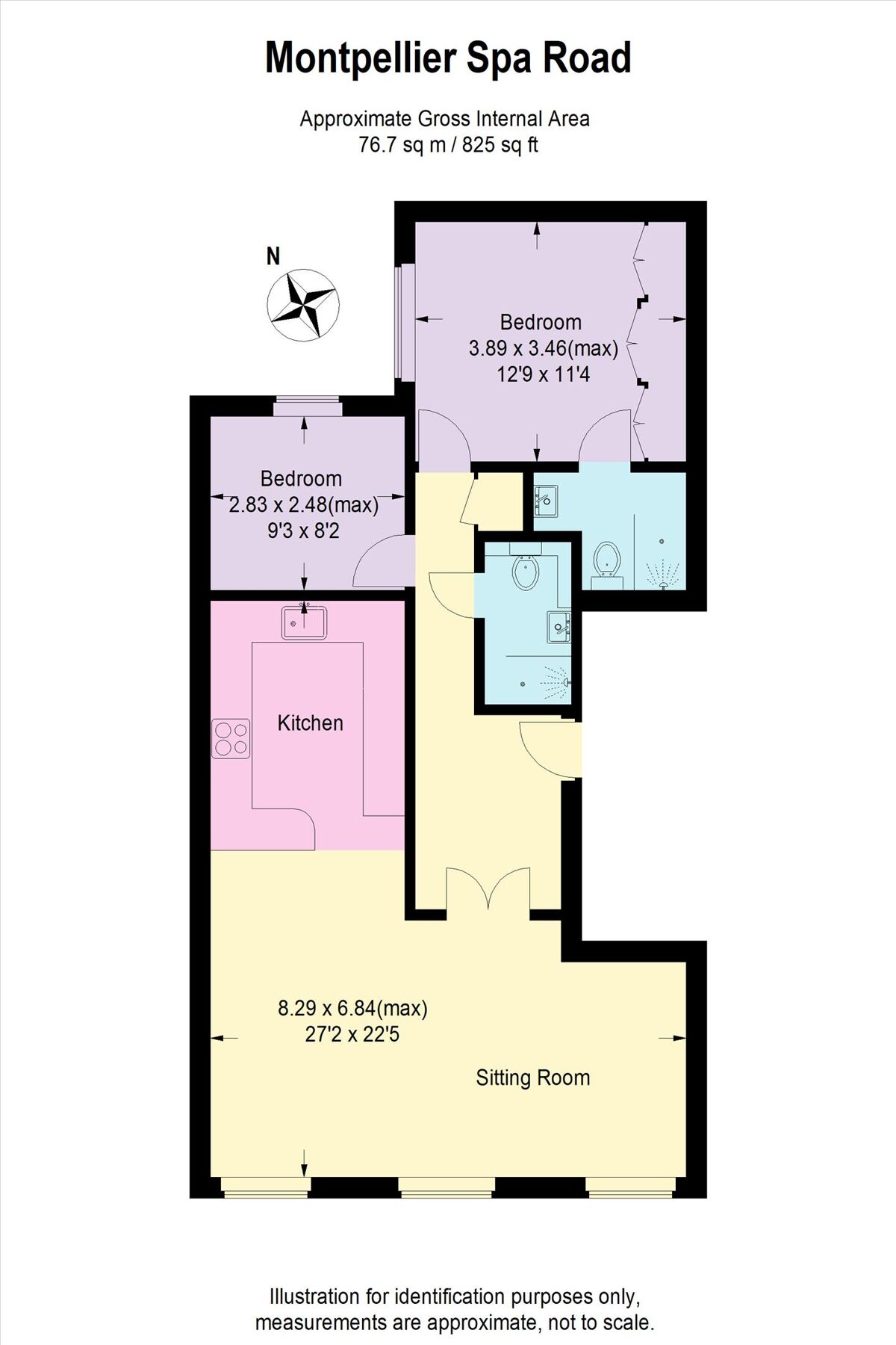 flat for sale in Montpellier Spa Road, Cheltenham, Gloucestershire