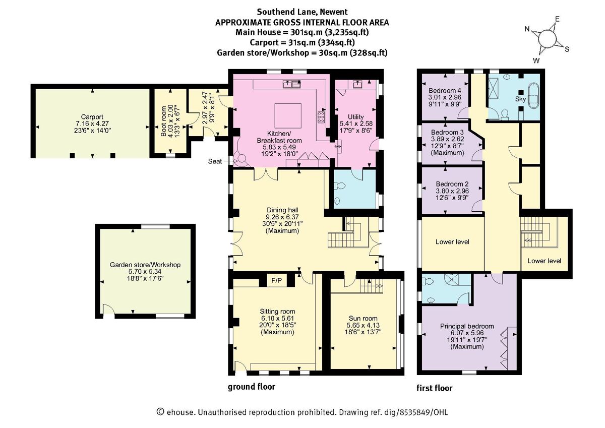 house for sale in Southend Lane, Newent, Gloucestershire, GL18