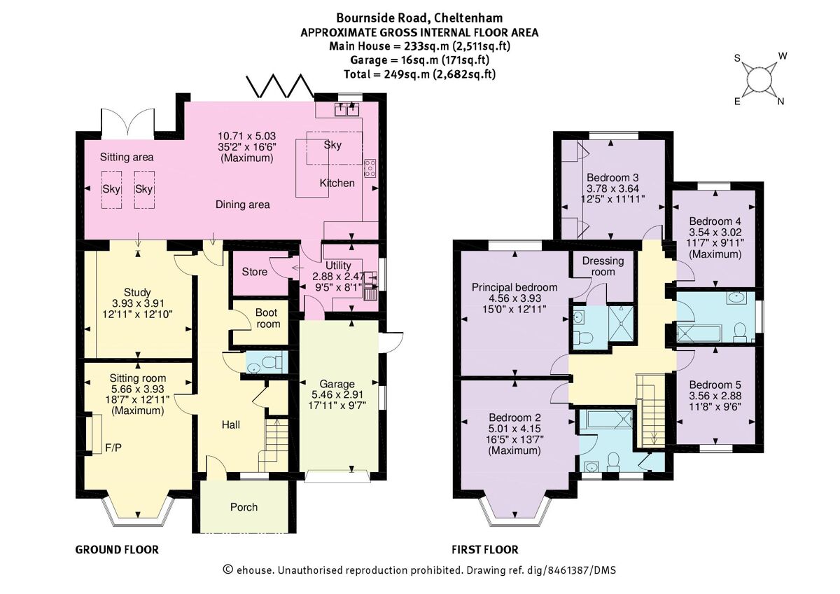 house for sale in Bournside Road, Cheltenham, Gloucestershire, GL51