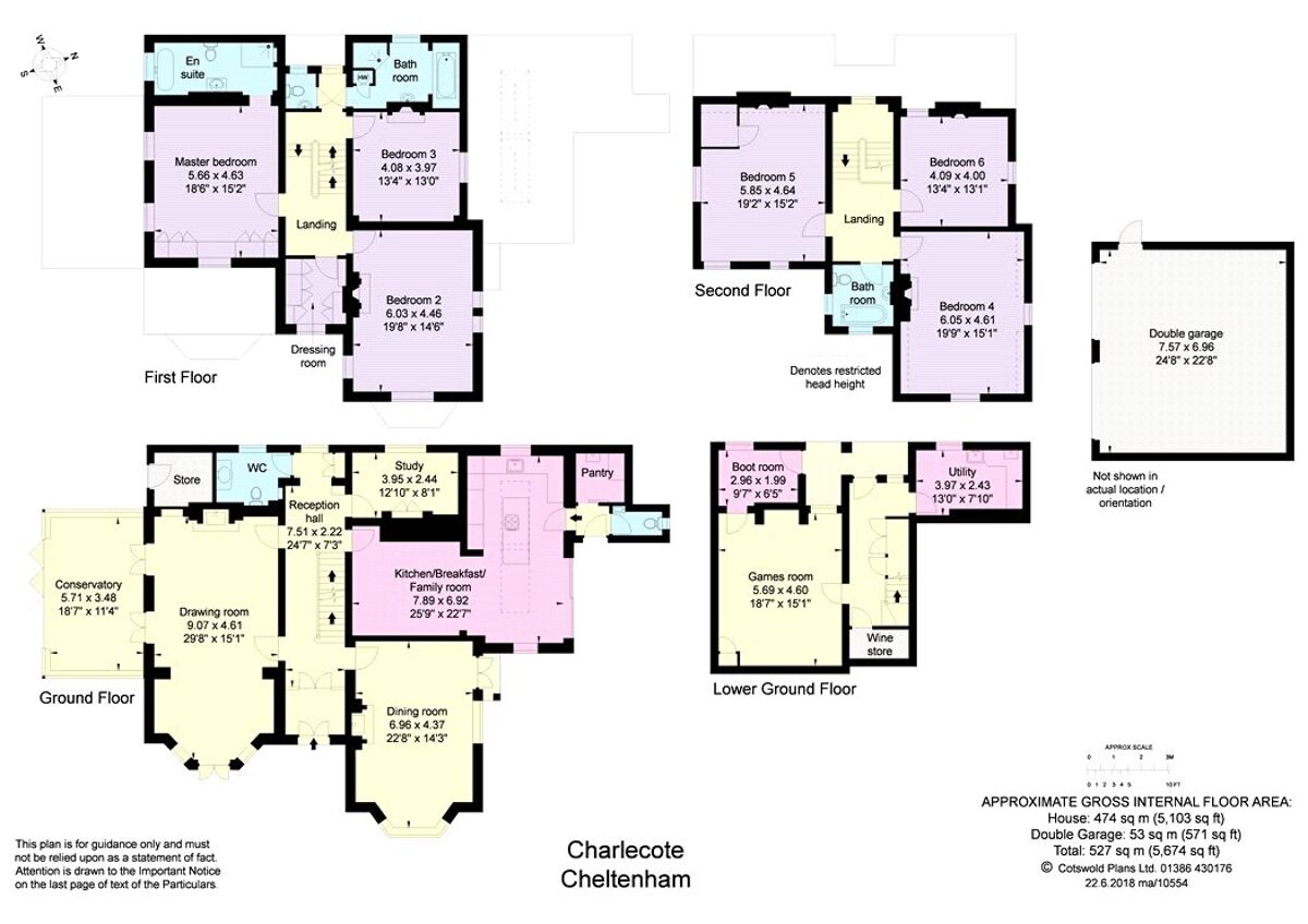 house for sale in Oakley Road, Battledown, Cheltenham, Gloucestershire
