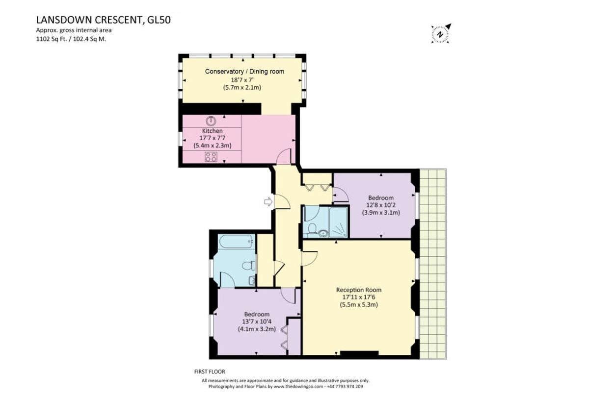 flat for sale in Lansdown Crescent, Cheltenham, Gloucestershire, GL50 CHE190310 Knight Frank