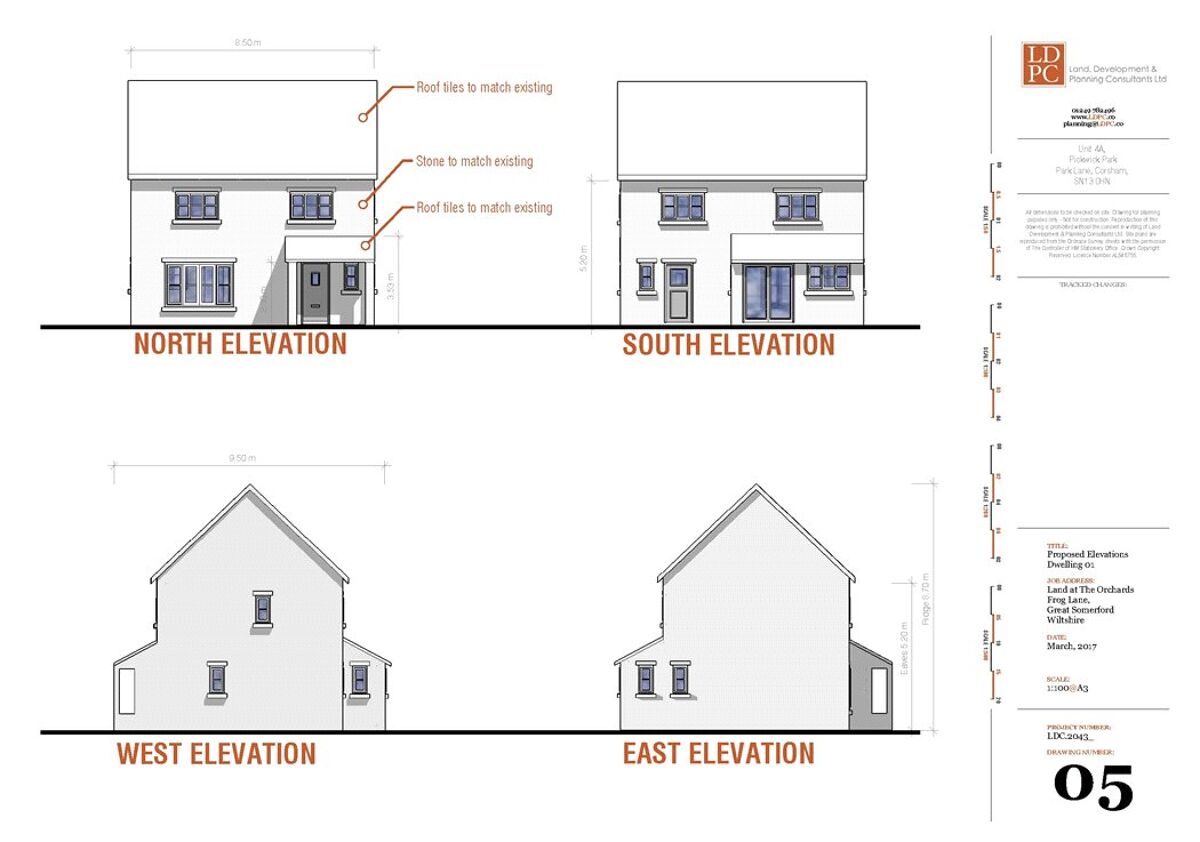 Development Plot for sale in Land at Frog Lane, Great Somerford