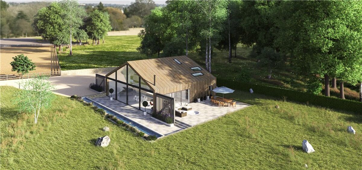 development plot for sale in Farleaze, Near Malmesbury, Wiltshire, SN16