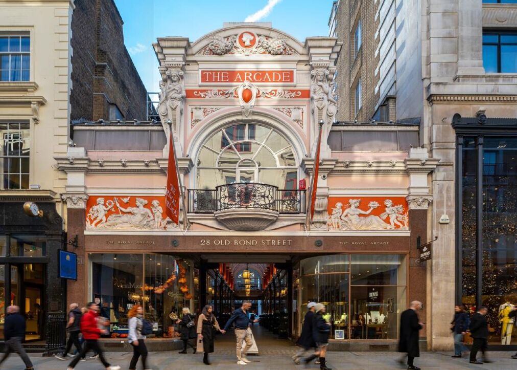 Image of The Royal Arcade, 28 Old Bond Street, Mayfair, London, W1, W1S