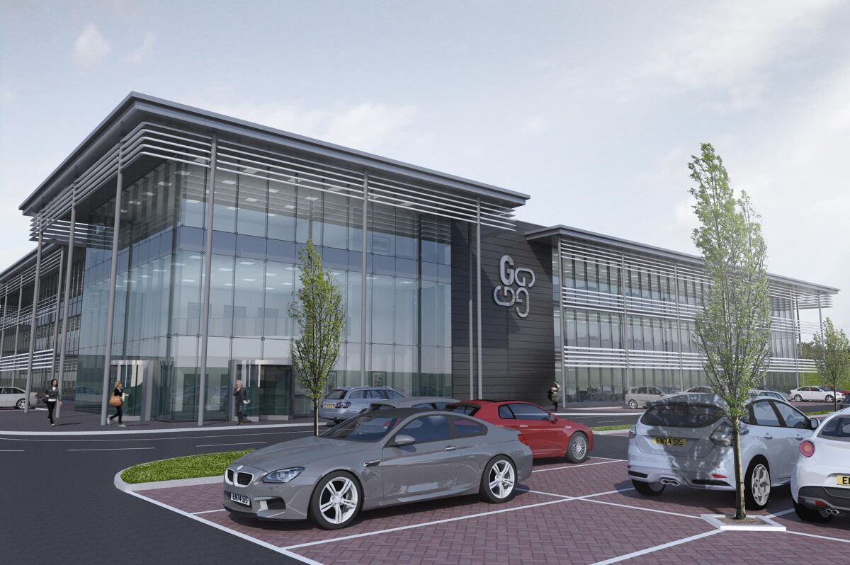 70 acre high quality Business Park located just off the A90.