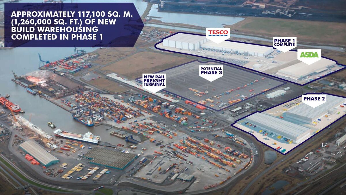 Industrial/Distribution to rent in Teesport Logistics Park, Tees Dock